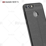 قاب ژله ای طرح چرم هواوی Auto Focus Jelly Case For Huawei Enjoy 7S