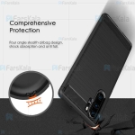قاب محافظ ژله ای هواوی Fiber Carbon Rugged Armor Case For Huawei P30 Pro