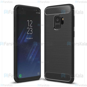 قاب محافظ ژله ای سامسونگ Fiber Carbon Rugged Armor Case For Samsung Galaxy S9