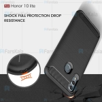 قاب محافظ ژله ای هواوی Fiber Carbon Rugged Armor Case For Huawei Honor 10 Lite / P Smart 2019