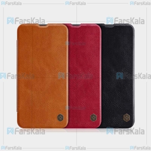 کیف چرمی نیلکین سامسونگ Nillkin Qin Case For Samsung Galaxy A40