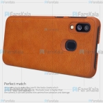 کیف چرمی نیلکین سامسونگ Nillkin Qin Case For Samsung Galaxy A40