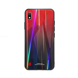 قاب محافظ لیزری رنگین کمانی سامسونگ Aurora Laser Case For Samsung Galaxy A10