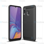 قاب محافظ ژله ای سامسونگ Fiber Carbon Rugged Armor Case For Samsung Galaxy A20