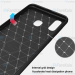 قاب محافظ ژله ای سامسونگ Fiber Carbon Rugged Armor Case For Samsung Galaxy A20