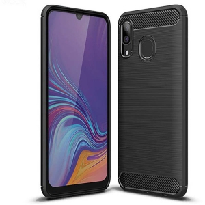 قاب محافظ ژله ای سامسونگ Fiber Carbon Rugged Armor Case For Samsung Galaxy A30