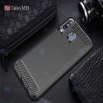 قاب محافظ ژله ای سامسونگ Fiber Carbon Rugged Armor Case For Samsung Galaxy M30