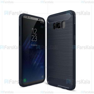 قاب محافظ ژله ای سامسونگ Fiber Carbon Rugged Armor Case For Samsung Galaxy S8 Plus