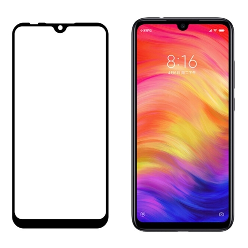 محافظ صفحه نمایش تمام چسب با پوشش کامل Full Glass Screen Protector For Xiaomi Redmi Note 7 Pro