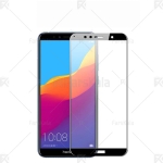 محافظ صفحه نمایش تمام چسب با پوشش کامل Full Glass Screen Protector For Huawei Y6 Prime 2018