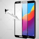 محافظ صفحه نمایش تمام چسب با پوشش کامل Full Glass Screen Protector For Huawei Y6 Prime 2018