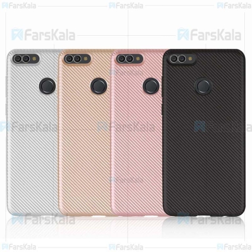 قاب محافظ ژله ای هایمن هواوی Haimen Carbon Fiber Case For Huawei Y9 2018