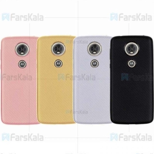 قاب محافظ ژله ای هایمن موتورولا Haimen Carbon Fiber Case For Motorola Moto E5