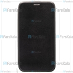 کیف محافظ چرمی سامسونگ Leather Standing Magnetic Cover For Samsung Galaxy J7