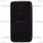 کیف محافظ چرمی سامسونگ Leather Standing Magnetic Cover For Samsung Galaxy J7
