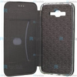 کیف محافظ چرمی سامسونگ Leather Standing Magnetic Cover For Samsung Galaxy J7