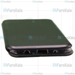 کیف محافظ چرمی سامسونگ Leather Standing Magnetic Cover For Samsung Galaxy M10