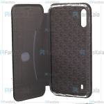 کیف محافظ چرمی سامسونگ Leather Standing Magnetic Cover For Samsung Galaxy M10
