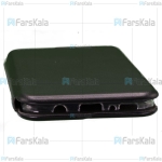 کیف محافظ چرمی سامسونگ Leather Standing Magnetic Cover For Samsung Galaxy M20