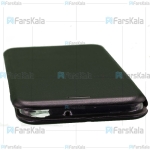 کیف محافظ چرمی سامسونگ Leather Standing Magnetic Cover For Samsung Galaxy M20