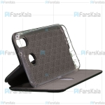 کیف محافظ چرمی سامسونگ Leather Standing Magnetic Cover For Samsung Galaxy M20