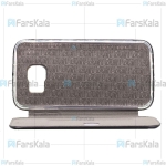 کیف محافظ چرمی سامسونگ Leather Standing Magnetic Cover For Samsung Galaxy S6