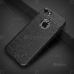 قاب محافظ ژله ای طرح چرم Auto Focus Jelly Case Apple iphone 4 & 4S