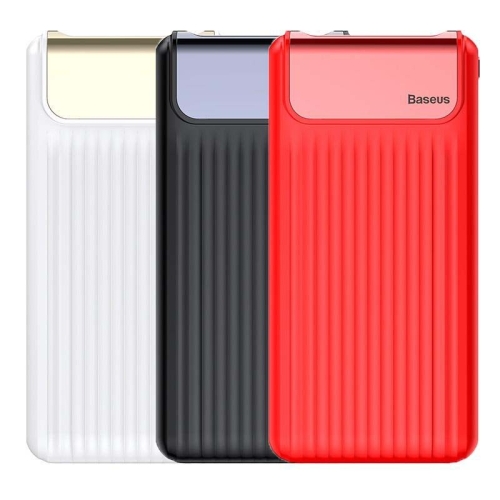 پاوربانک 10000 فست شارژ بیسوس Baseus Thin QC3.0 M+T Digital Display PPYZ-C01