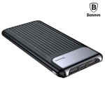 پاوربانک 10000 فست شارژ بیسوس Baseus Thin QC3.0 M+T Digital Display PPYZ-C01