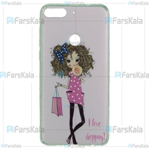 قاب محافظ طرح دار اچ تی سی Patterned Protective Frame Case For HTC Desire 12 Plus