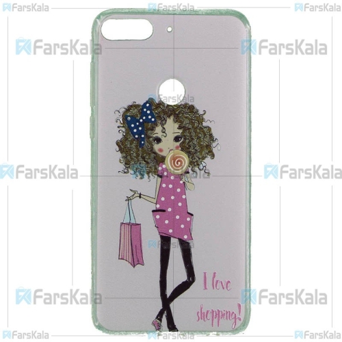 قاب محافظ طرح دار اچ تی سی Patterned Protective Frame Case For HTC Desire 12 Plus