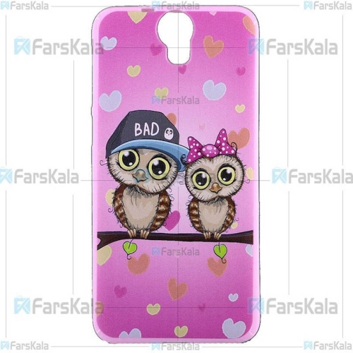 قاب محافظ طرح دار اچ تی سی Patterned Protective Frame Case For HTC One E9 plus
