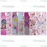 قاب محافظ طرح دار اچ تی سی Patterned Protective Frame Case For HTC One E9 plus