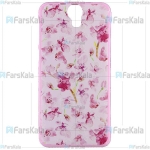 قاب محافظ طرح دار اچ تی سی Patterned Protective Frame Case For HTC One E9 plus