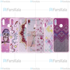 قاب محافظ طرح دار هواوی Patterned Protective Frame Case For Huawei Honor 8X