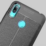 قاب طرح چرم هواوی Y7 2019 / Y7 Prime 2019 مدل Auto Focus