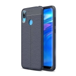 قاب طرح چرم هواوی Y7 2019 / Y7 Prime 2019 مدل Auto Focus