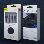کابل چهار کاره بیسوس Baseus Star Ring Series 4 in 1 Wireless Charging Cable