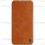 کیف چرمی نیلکین هواوی Nillkin Qin Leather Case For Huawei Nova 5i / P20 Lite 2019