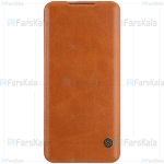 کیف محافظ چرمی نیلکین وان پلاس Nillkin Qin Case For OnePlus 7 Pro