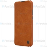 کیف چرمی نیلکین هواوی Nillkin Qin Leather Case For Huawei Nova 5i / P20 Lite 2019