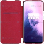 کیف محافظ چرمی نیلکین وان پلاس Nillkin Qin Case For OnePlus 7 Pro