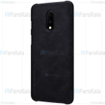 کیف محافظ چرمی نیلکین وان پلاس Nillkin Qin Case For OnePlus 7
