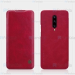 کیف محافظ چرمی نیلکین وان پلاس Nillkin Qin Case For OnePlus 7 Pro