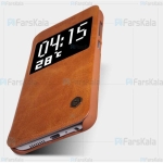 کیف چرمی نیلکین اچ تی سی Nillkin Qin Case For HTC One A9