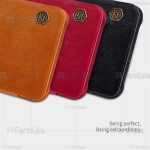کیف محافظ چرمی نیلکین وان پلاس Nillkin Qin Case For OnePlus 7