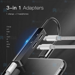 مبدل لایتنینگ به جک 3.5 میلی‌متری بیسوس Baseus Audio Converter L52