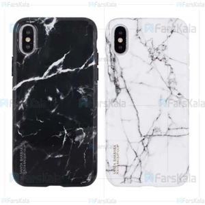 قاب آیفون XS|X مدل Polo Marble