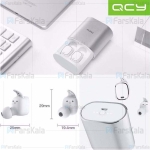 هندزفری بلوتوث دو گوش کیو سی وای QCY T1 Pro Wireless Bluetooth Earphone
