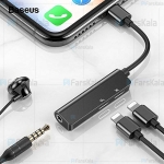 مبدل لایتنینگ به جک 3.5 میلی‌متری بیسوس Baseus Audio Converter L52